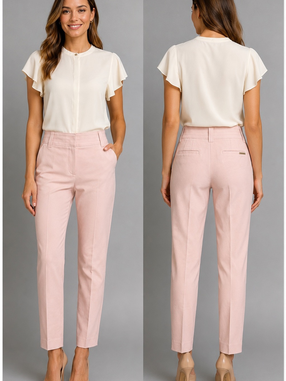 Jones New York Signature Pink
Straight Leg Pants Size 2